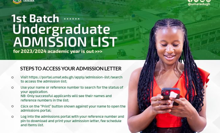 UMaT-Admission-List-2023-2024-for-Regular-Student-University-of-Mines-and-Technology-Mobile